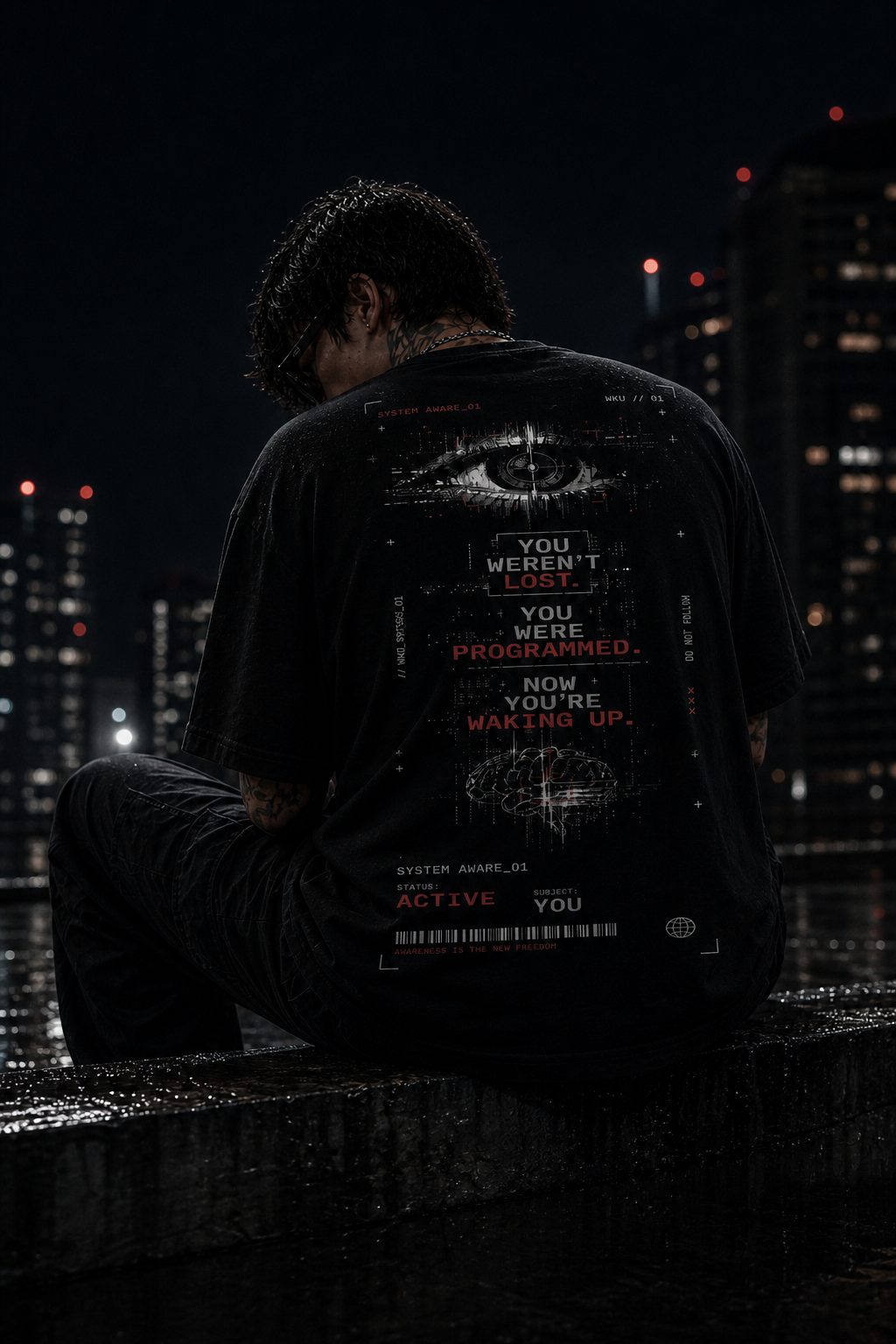 SYSTEM RESTARTED | BOX TEE
