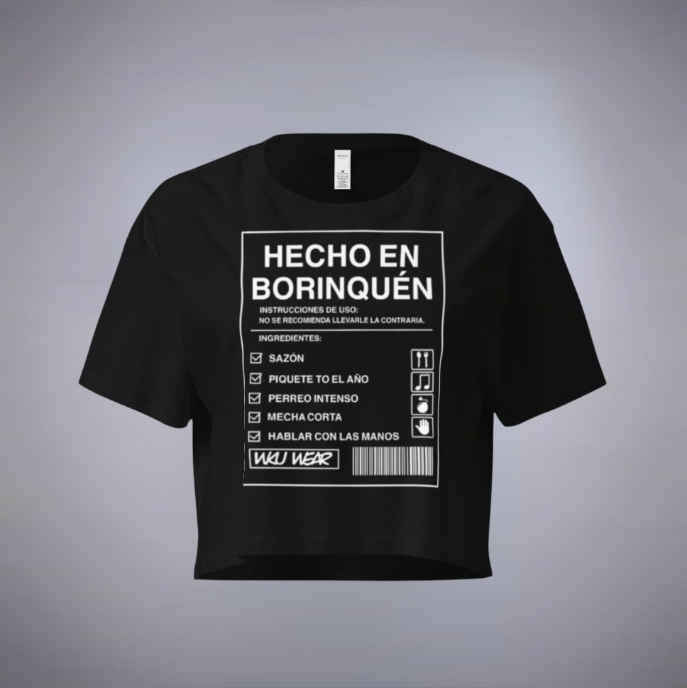 Hecho en Borinquén | Crop Top