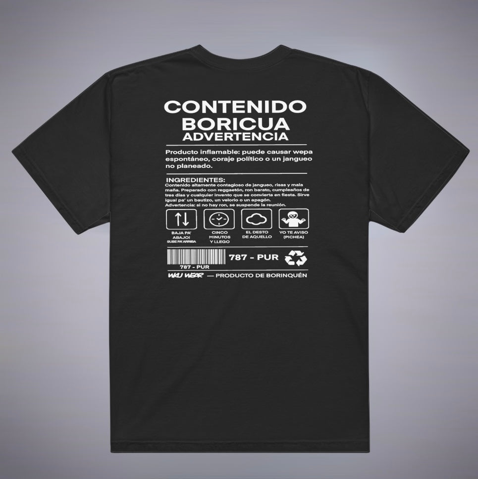 Contenido Boricua | Unisex t-shirt