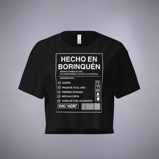 Hecho en Borinquén | Crop Top