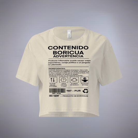 Contenido Boricua | Crop Top